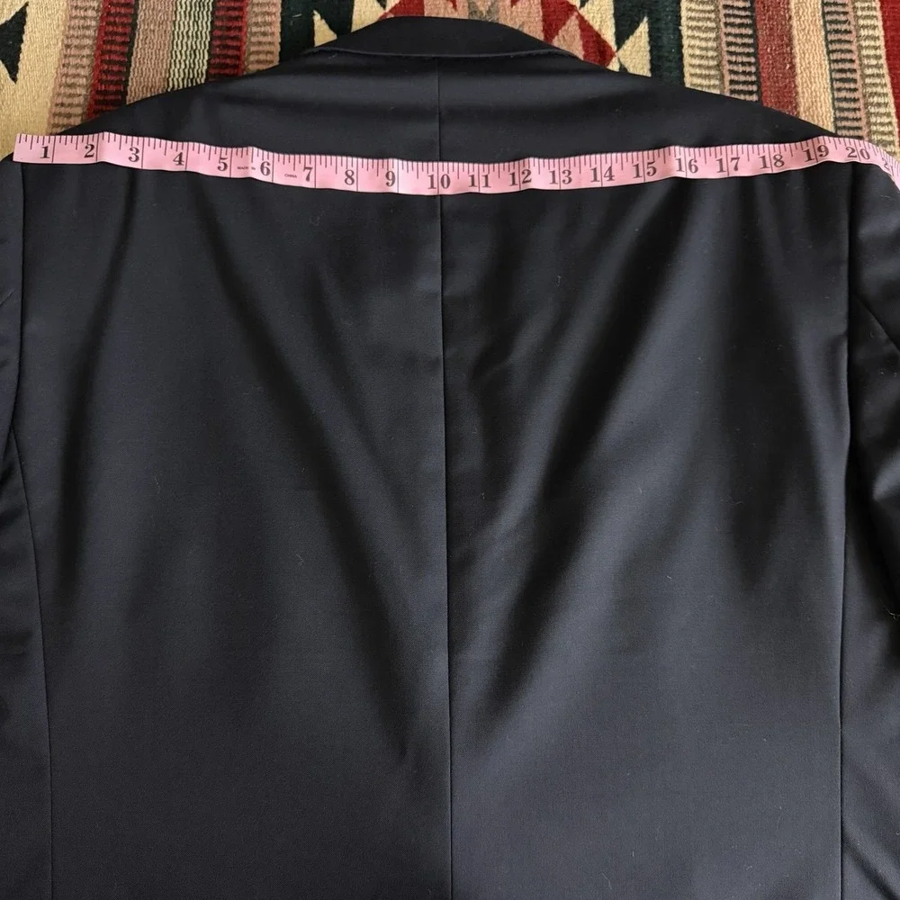 Brooks Brothers 346 Blazer Mens Sz 44R Navy Wool Gold Button Sport Coat Jacket
